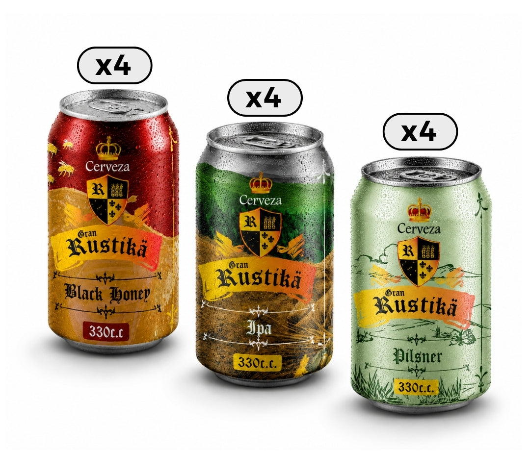 12-Pack Recomendados - Cervecería Gran Rustika