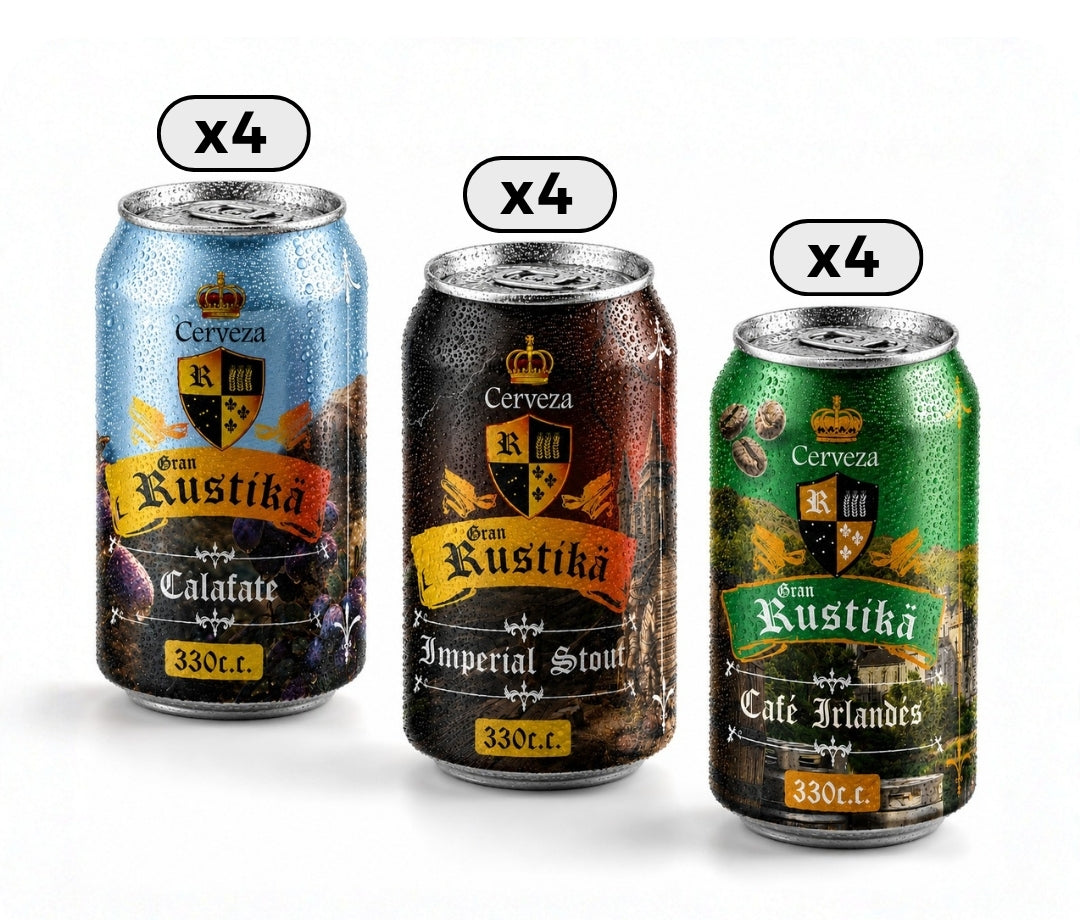 12-Pack Tradicional - Cervecería Gran Rustika